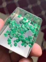 26.70ct Swat Emerald Rough Lot – Untreated Green Beryl Crystals - Image 6