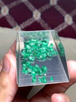 26.70ct Swat Emerald Rough Lot – Untreated Green Beryl Crystals - Image 7