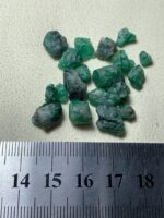 Discover the Raw Beauty: 44.75ct Natural Swat Emerald Rough Lot - Image 8