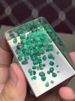 26.70ct Swat Emerald Rough Lot – Untreated Green Beryl Crystals - Image 8