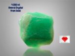 Unlocking the Beauty of a 4.280ct Emerald Crystal: 9.76 x 7.77 x 6.87mm