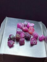 35.30ct Ruby Rough Lot from Afghanistan – Natural Untreated Gem Rough - Image 2