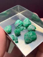 Rare 35.20ct Swat Emerald Rough Lot – Natural Beauty in Raw Form - Image 5
