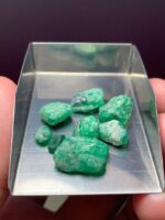 Rare 35.20ct Swat Emerald Rough Lot – Natural Beauty in Raw Form - Image 8