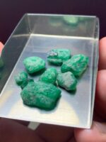 Rare 35.20ct Swat Emerald Rough Lot – Natural Beauty in Raw Form - Image 10