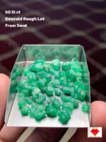 Swat Emerald Rough: A 50.15 Carat Gem of Nature