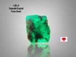 1.66ct Swat Emerald Crystal – Naturally Formed, Distinctly Green