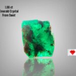 1.66ct Swat Emerald Crystal – Naturally Formed, Distinctly Green