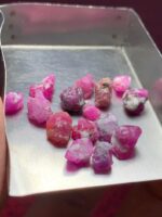 35.30ct Ruby Rough Lot from Afghanistan – Natural Untreated Gem Rough - Image 3