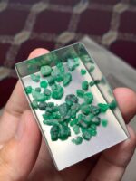 29.60ct Swat Emerald Rough Lot – A Gem of Untouched Beauty - Image 4
