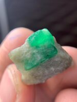 24.40-Carat Swat Emerald Specimen: A Crystal of Balance, Color, and Natural Harmony - Image 4