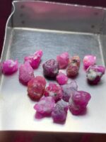 35.30ct Ruby Rough Lot from Afghanistan – Natural Untreated Gem Rough - Image 5
