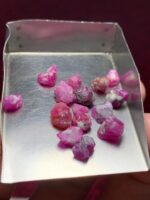 35.30ct Ruby Rough Lot from Afghanistan – Natural Untreated Gem Rough - Image 6