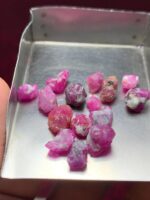 35.30ct Ruby Rough Lot from Afghanistan – Natural Untreated Gem Rough - Image 8