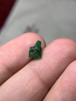 1.66ct Swat Emerald Crystal – Natural Untreated Green Gemstone (8.37 x 5.03 x 4.50 mm) - Image 2