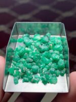 50.25 Carat Swat Emerald Rough Lot: Balanced Crystals with Strong Color Potential - Image 3
