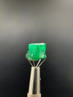 Natural Swat Emerald Crystal - 6.95 Ct Untreated Raw Green Gemstone | Collector’s Piece | - Image 6