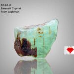 Magnificent 50.45ct Laghman Emerald Crystal – A Bold Statement in Natural Beauty
