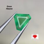 Most Rare 0.715 ct Green Hauyne from Badakhshan, Afghanistan