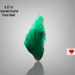8.27ct Swat Emerald Crystal – Striking Natural Gem from Pakistan