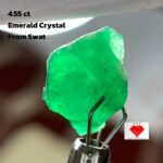 Nature’s Geometry: A 4.55 ct Swat Emerald Crystal