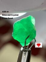 Nature’s Geometry: A 4.55 ct Swat Emerald Crystal