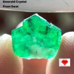 The Essence of Green: 2.80 Carat Emerald Crystal from Swat Valley, Pakistan