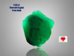 Green Majesty: 5.20ct Emerald Crystal from Swat Valley