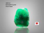 4.04ct Swat Valley Emerald Crystal - Uncut Gemstone