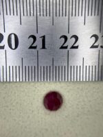 Deep Crimson Brilliance: 1.970ct Faceted Ruby (6.85 x 6.57 x 4.96 mm) - Image 8