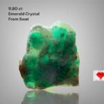 11.80ct Emerald Specimen from Swat – Natural Collector’s Gem (17.32×16.20×6.50mm)