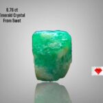 6.76 ct Swat Emerald Crystal — Bold Color, Natural Structure