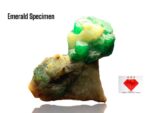 59.86ct Emerald Specimen from Swat – Bold Form, Brilliant Color