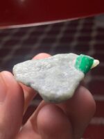 A Monumental 129.27-Carat Swat Emerald Specimen — A Natural Sculpture of Green Beauty - Image 2