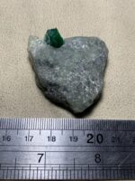 A Monumental 129.27-Carat Swat Emerald Specimen — A Natural Sculpture of Green Beauty - Image 9