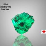 1.50ct Swat Emerald Crystal – Small Size, Big Presence