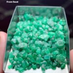 Majestic and Raw: 81.55-Carat Emerald Rough Lot from Swat