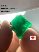 7.35 ct Swat Emerald Crystal – Natural Gemstone