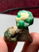 59.86ct Emerald Specimen from Swat – Bold Form, Brilliant Color - Image 4