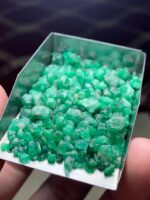 Majestic and Raw: 81.55-Carat Emerald Rough Lot from Swat - Image 6