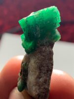 59.86ct Emerald Specimen from Swat – Bold Form, Brilliant Color - Image 7
