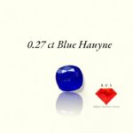 Brilliant 0.27 ct Blue Hauyne – A Rare Afghan Masterpiece