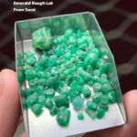 A Bold Natural Statement: 58.55 ct Emerald Rough Lot from Swat Valley