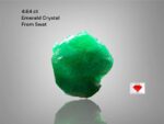 Natural 4.64ct Swat Emerald Crystal – Raw Beauty from the Mountains of Pakistan