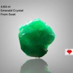 Natural 4.64ct Swat Emerald Crystal – Raw Beauty from the Mountains of Pakistan