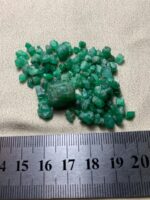A Bold Natural Statement: 58.55 ct Emerald Rough Lot from Swat Valley - Image 13