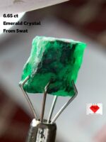 6.65 ct Swat Emerald Crystal – A Rare Gem from Pakistan