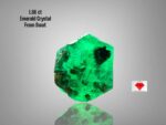 1.66ct Swat Emerald Crystal – Compact Beauty in Raw Form