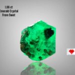 1.66ct Swat Emerald Crystal – Compact Beauty in Raw Form