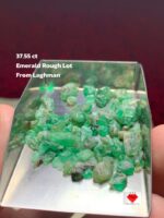 The 37.55 ct Emerald Crystal from Laghman: A Raw Beauty with Infinite Potential